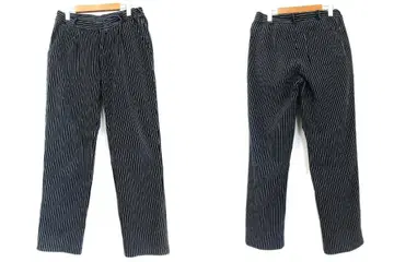 빈티지 [ 독일군 ] 블랙 x 화이트 스트라이프 쿡 팬츠 셰프 팬츠