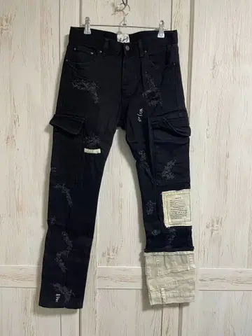 묶음 구매 시 가격 인하 가능 mnml zion 콜라보 데님 29