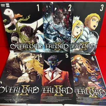 오버로드 2기 애니메이션 DVD 전권 세트 1권~6권 전 6권