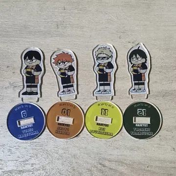 하이큐!! 아크릴 스탠드 지로리 세트