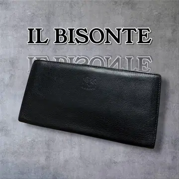 [새상품급] 일비종떼 버튼 플랩 지갑 장지갑 지퍼 로고 엠보