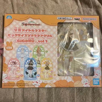 학원 아이돌 마스터 gigo 한정판 디오라마 아크릴 스탠드 후지타 코토네