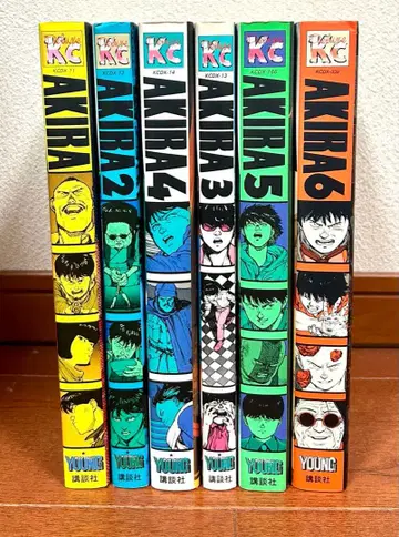 AKIRA 전권 세트 디럭스 KC 전 6권 오토모 가츠히로 명작