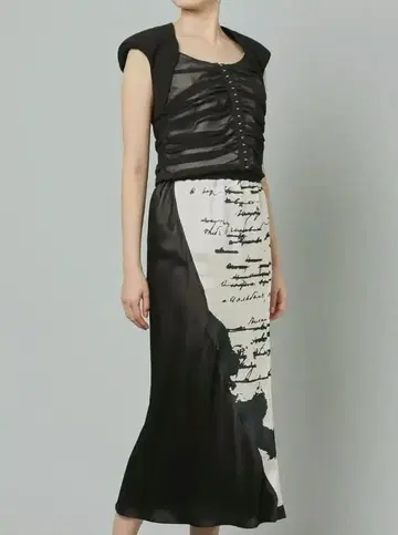 아키코아오키 akikoaoki 스커트 블랙