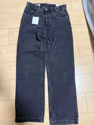 ZARA 블랙 와이드 레그 데님 EU36jp29