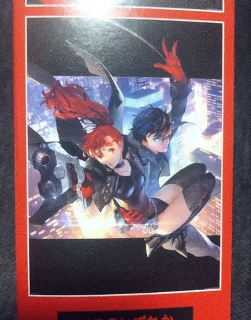 페르소나 5 제일복권 D상 포스터 조커, 레트, 주인공, 카스미