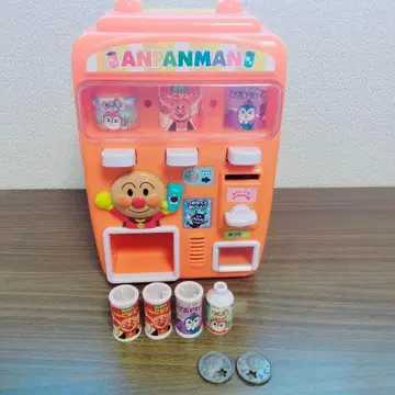 호빵맨 자판기 정말 좋아해! 주스 줘! 자동 판매기 자판기