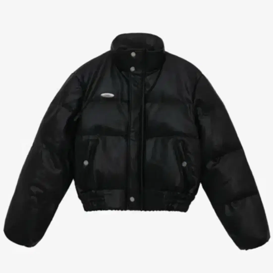 ♫bohemseo LLOGO PADDING Bohemseo Bohemian Seoul Leather Duck Down Padding with Metal Logo