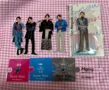 메구로 렌 아크릴 스탠드 5개 세트