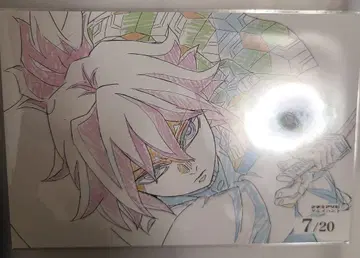 귀멸의 칼날 ufotable 마치아소비 미식 사냥 토미오카 기유 엽서