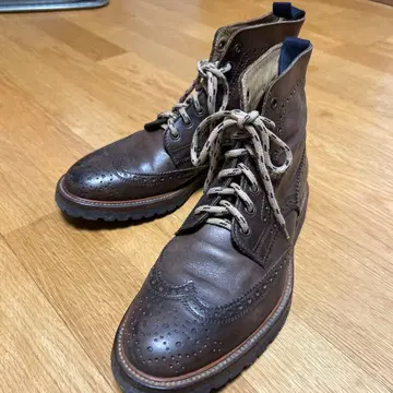 BRUNELLO CUCINELLI 브루넬로쿠치넬리 윙팁 부츠