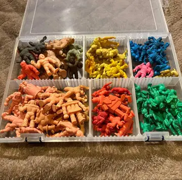 근육맨 근육맨 지우개 85개 수납 케이스 세트