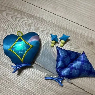 너와 아이돌 프리큐어 큐어 잉크 코스프레 의상 머리 장식 귀걸이