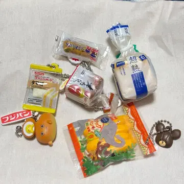 가챠가챠 미니어처 아침 빵 세트