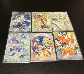 온게키 maimai 카드 6장 세트 SSR 전 오프홀로