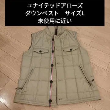 유나이티드 애로우즈 다운 베스트 사이즈 L