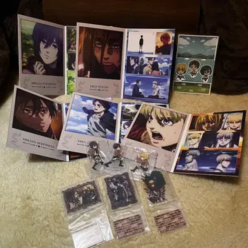 진격의 거인 제일복권 아크릴 스탠드 일괄 엘렌 미카사 알민 12점