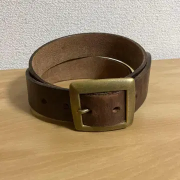 RED MOON 레드문 개리슨 벨트 네이비 브라운