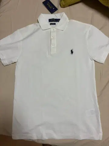 폴로 랄프 로렌 반팔 피케 셔츠 화이트 택 포함 새상품