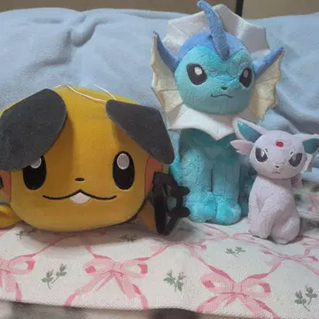 포켓몬 봉제 인형 3개 세트