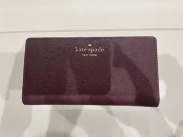 [새상품급] 케이트 스페이드 장지갑 미카스 폰드 스테이시 퍼플 슬림