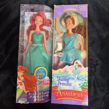 Disney 아리엘 아나스타샤 인형 2종 세트