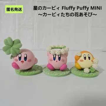 [ 익명 ] 별의 커비 Fluffy Puffy MINI 피규어 꽃놀이