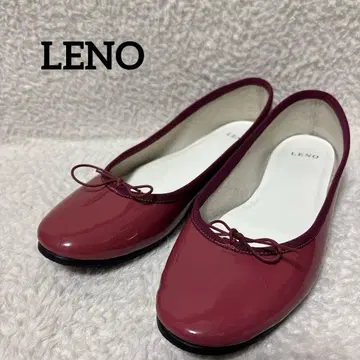 리노 패턴트 레더 발레 슈즈 플랫슈즈 비브람 밑창