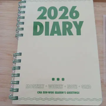 차은우 다이어리 2026 시즌 그리팅 LUCKY EXPRESS ASTRO