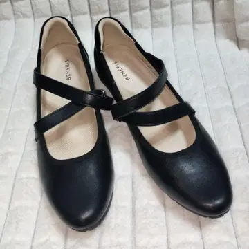 미사용급 베네비스 스트랩 발레 스니커즈 컴포트 슈즈