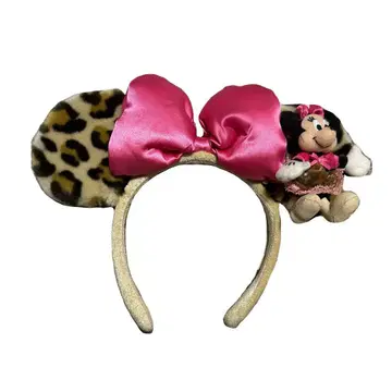 미니 마우스 레오파드 무늬 머리띠