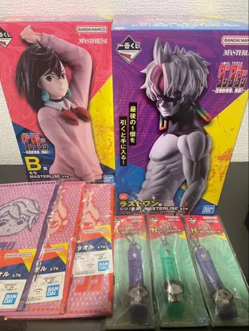 단다단 제일복권 모모 지지 피규어 2체 세트