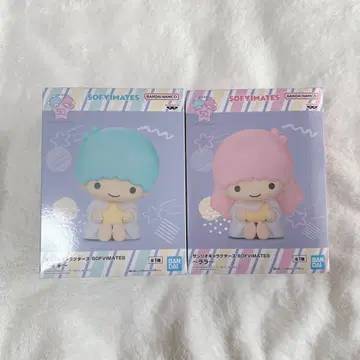 산리오 리틀트윈스타 키키라라 50주년 SOFVIMATES 2종