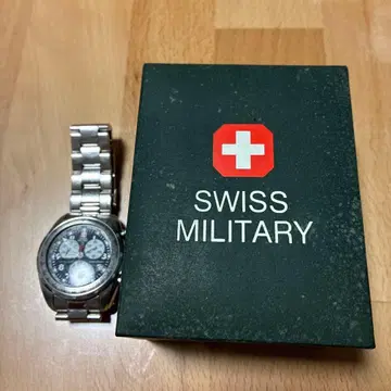 SWISS MILITARY HANOWA 크로노그래프 쿼츠 2155M
