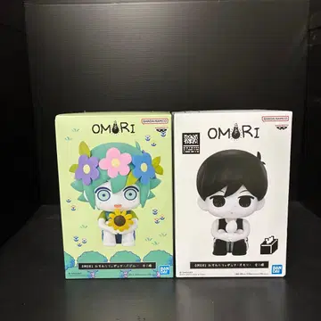 OMORI 피규어 세트 흑백 컬러풀