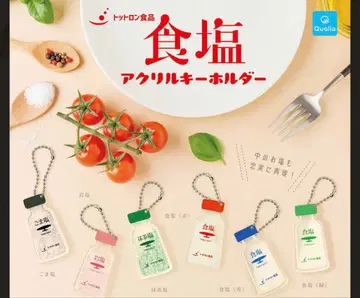 가챠가챠 토토롱 식품 소금 아크릴 키링