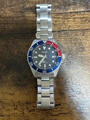 세이코 프로스펙스 다이버즈 SBDJ061 솔라 펩시 컬러