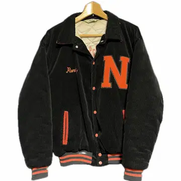 Backers 바커스 코듀로이 바시티 자켓 L 구제 의류 아메카지