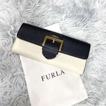 FURLA 훌라 장지갑 가죽 플랩식