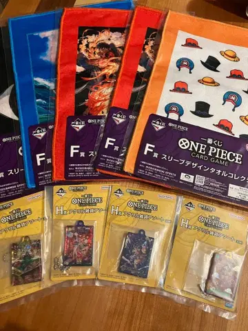 원피스 제일복권 F상 H상 9점 세트 묶음 판매