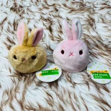 새상품 산에이 라비당고 봉제 인형 2세트 챠 모모 미사용 택 포함