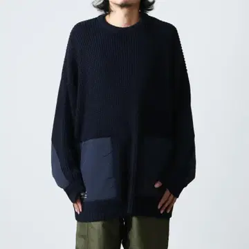 Fresh Service CREW NECK COMBAT KNIT M