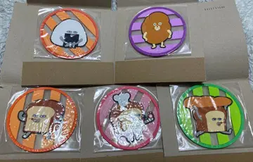 빵 도둑 클리어 러버 코스터 전 5종 컴플리트