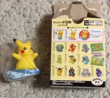 포켓몬 키즈 30주년 파도타기 피카츄 파랑 서핑보드