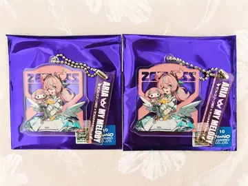 젠제로 아리아 산리오 트레이딩 아크릴 참 2개 세트