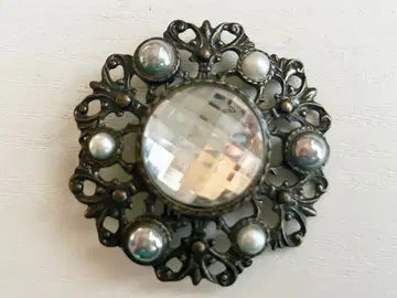 골동품 시스루 클리어 빈티지 귀찌