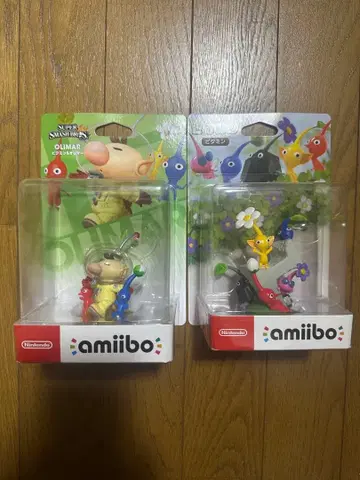 amiibo 올리머 피크민 2체 세트