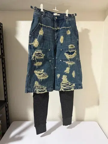 WIZZARD (위자드) LAYERED DENIM PANTS 25AW