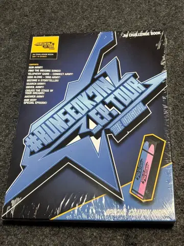 BTS JIN 진 RUNSEOKJIN 챌린지북 미개봉