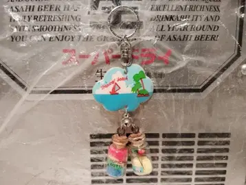 쇼와 레트로 80년대 기념품 하와이 트로피컬 비치 별의 모래 키링